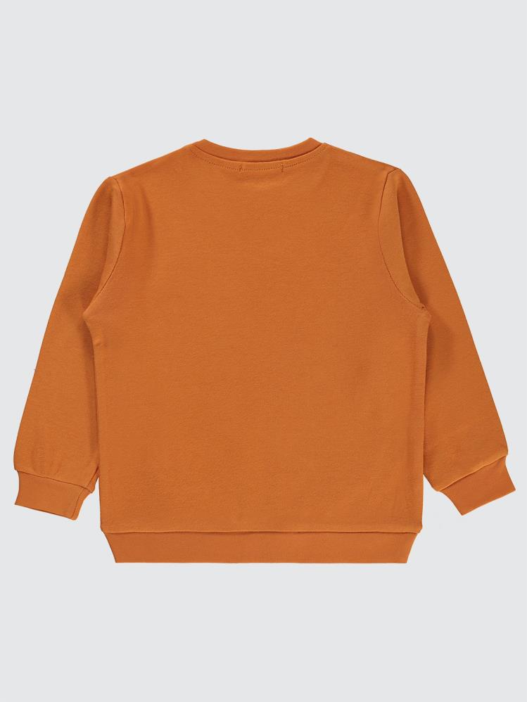 Civil Boys Ooops Baskılı 2-5 Yaş Sweatshirt - Turuncu