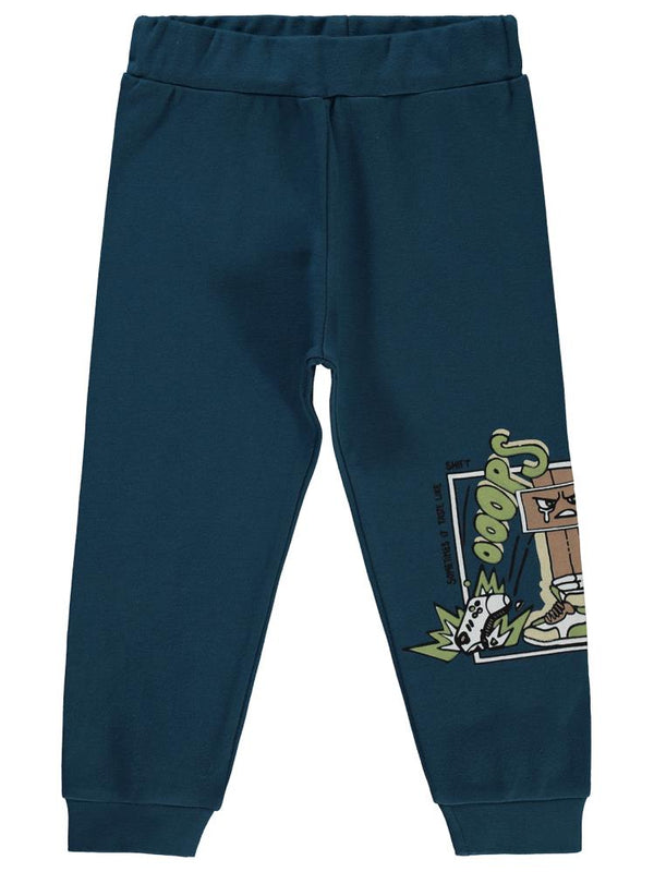 Civil Boys Ooops Baskılı 2-5 Yaş Eşofman Altı - Yeşil