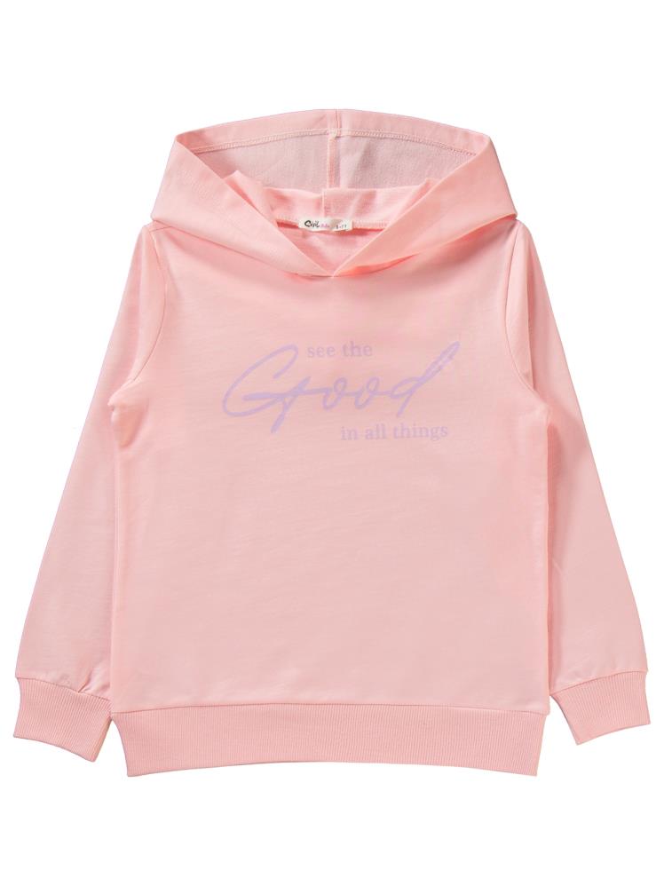Civil Girls Basic 2'li 10-13 Yaş Eşofman Takımı - Pudra