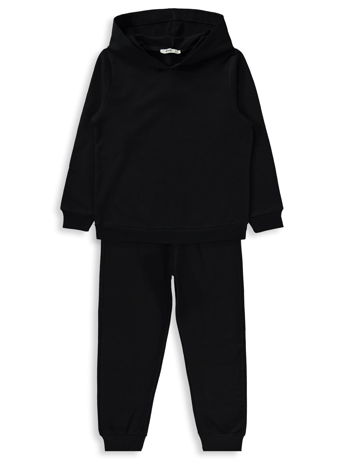 Civil Boys Unisex Basic 10-13 Yaş Eşofman Takımı - Siyah