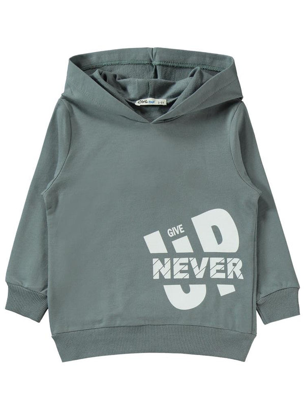 Civil Boys Basic 2'li 2-5 Yaş Eşofman Takımı - Gri