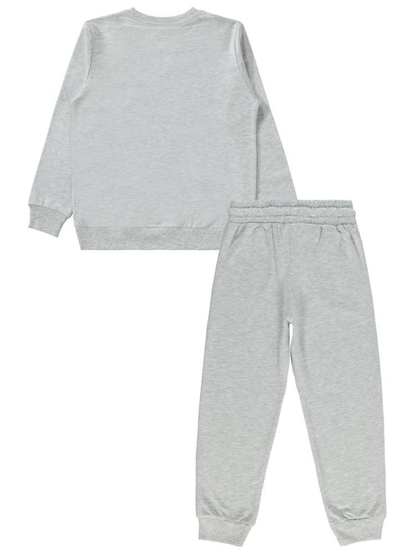 Civil Boys Unisex Basic 10-13 Yaş Eşofman Takımı - Gri