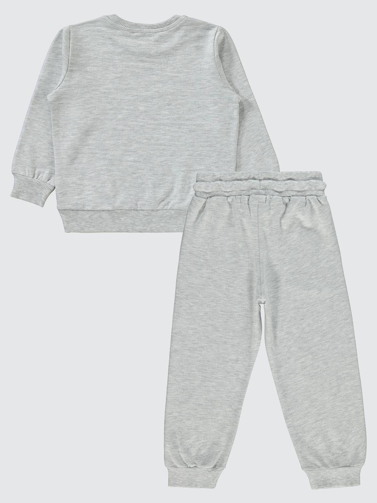 Civil Boys Unisex Basic 2-5 Yaş Eşofman Takımı - Gri