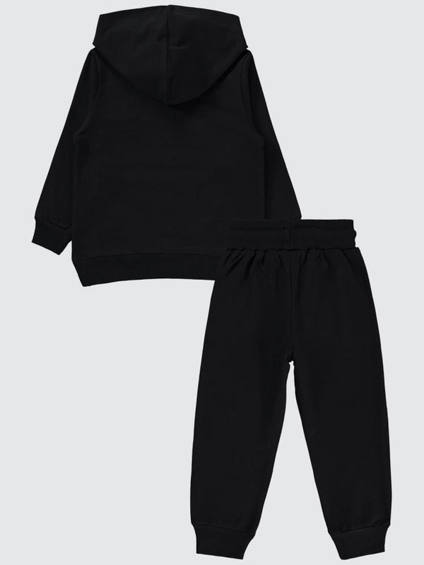 Civil Boys Basic 2'li 2-5 Yaş Eşofman Takımı - Siyah