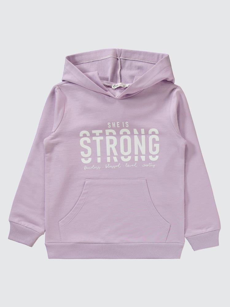 Civil Girls Basic 2'li 10-13 Yaş Eşofman Takımı - Lila