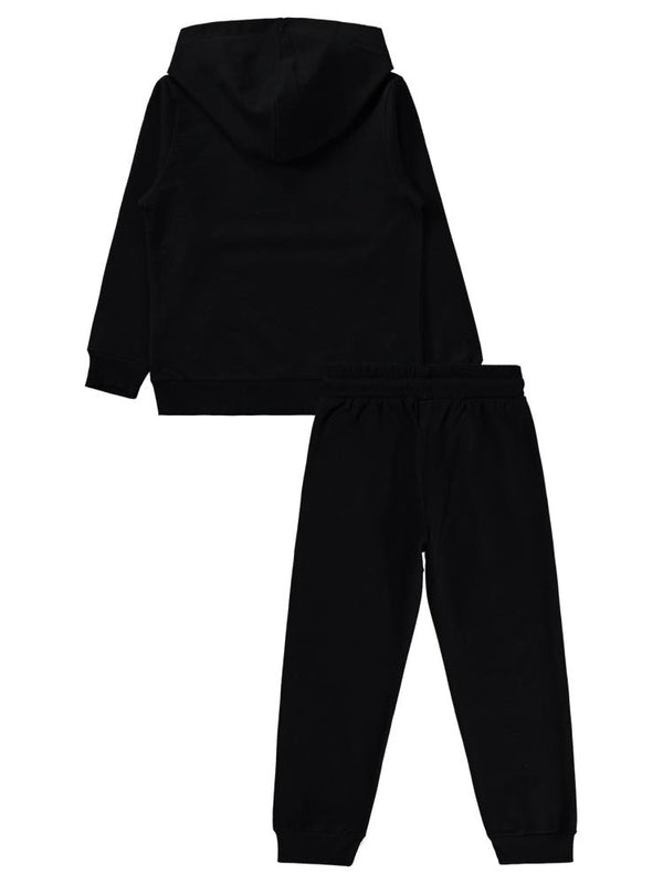 Civil Boys Basic 2'li 10-13 Yaş Eşofman Takımı - Siyah