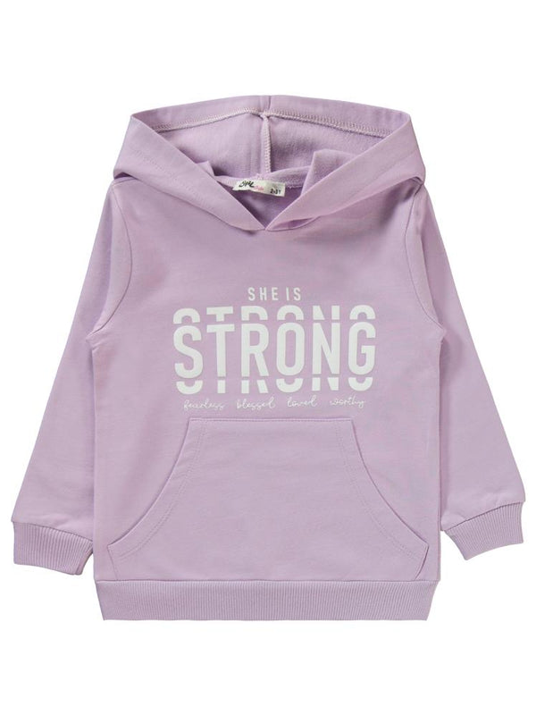 Civil Girls Basic 2'li 2-5 Yaş Eşofman Takımı - Lila