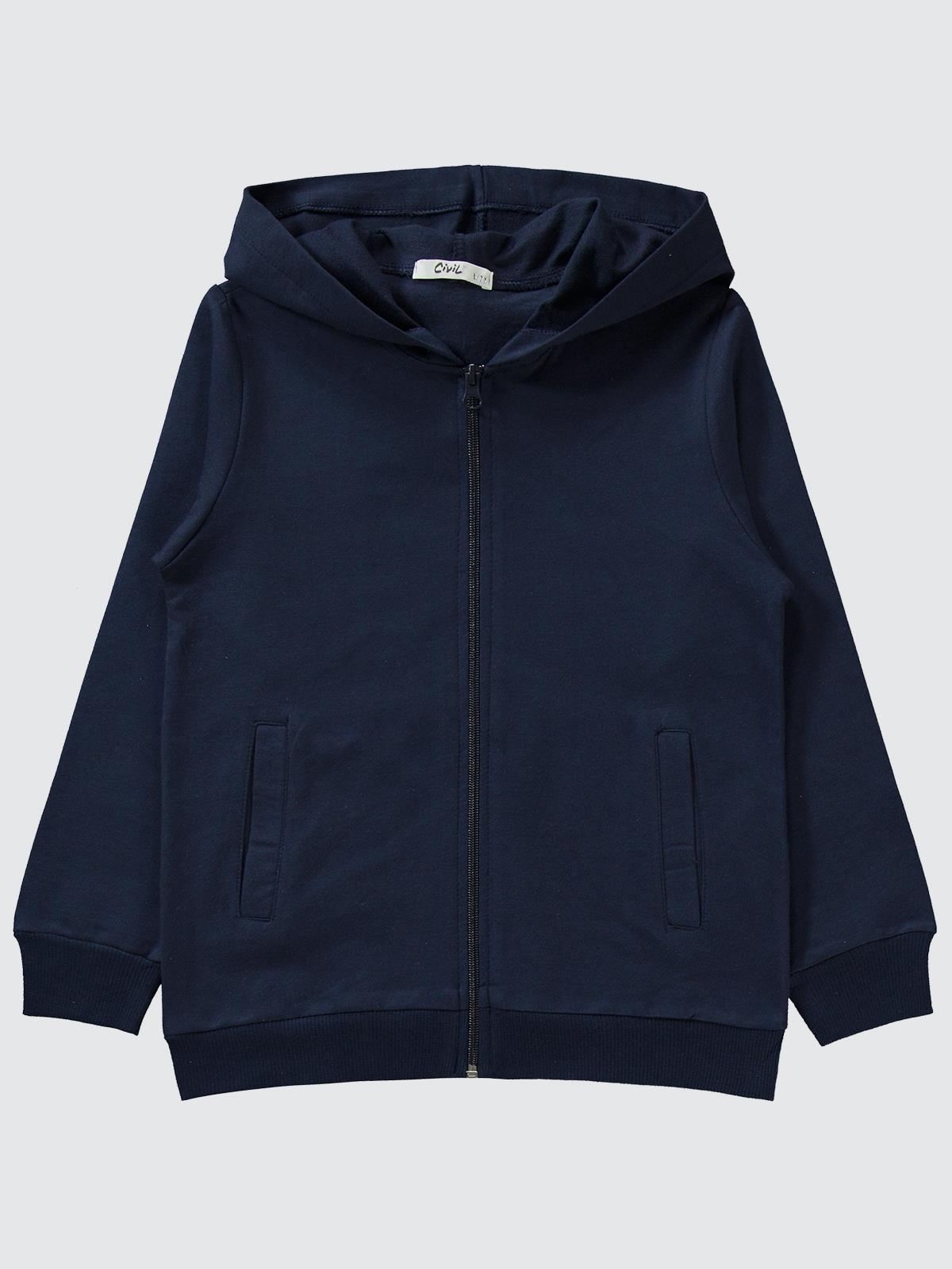 Civil Boys Unisex Basic 10-13 Yaş Eşofman Takımı - Lacivert