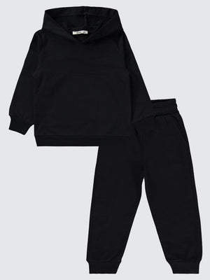 Civil Boys Unisex Basic 2-5 Yaş Eşofman Takımı - Siyah