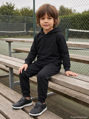 Civil Boys Unisex Basic 2-5 Yaş Eşofman Takımı - Siyah