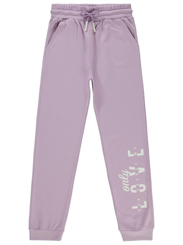 Civil Girls Basic 10-13 Yaş Eşofman Altı - Lila