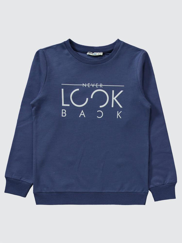 Civil Boys Basic 2'li 10-13 Yaş Eşofman Takımı - Mavi