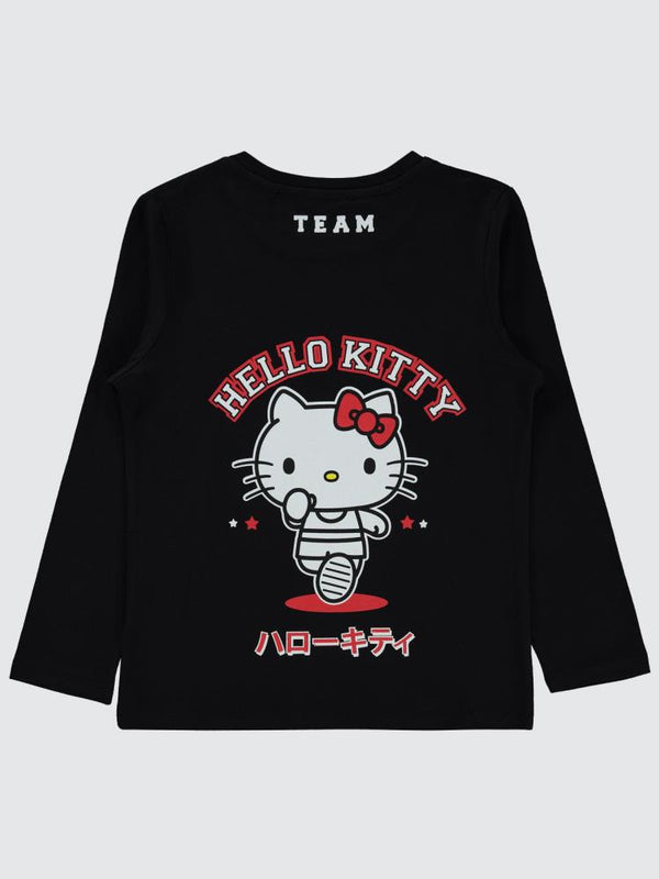 Civil Girls Sanrio Hello Kitty 10-13 Yaş Sweatshirt - Siyah