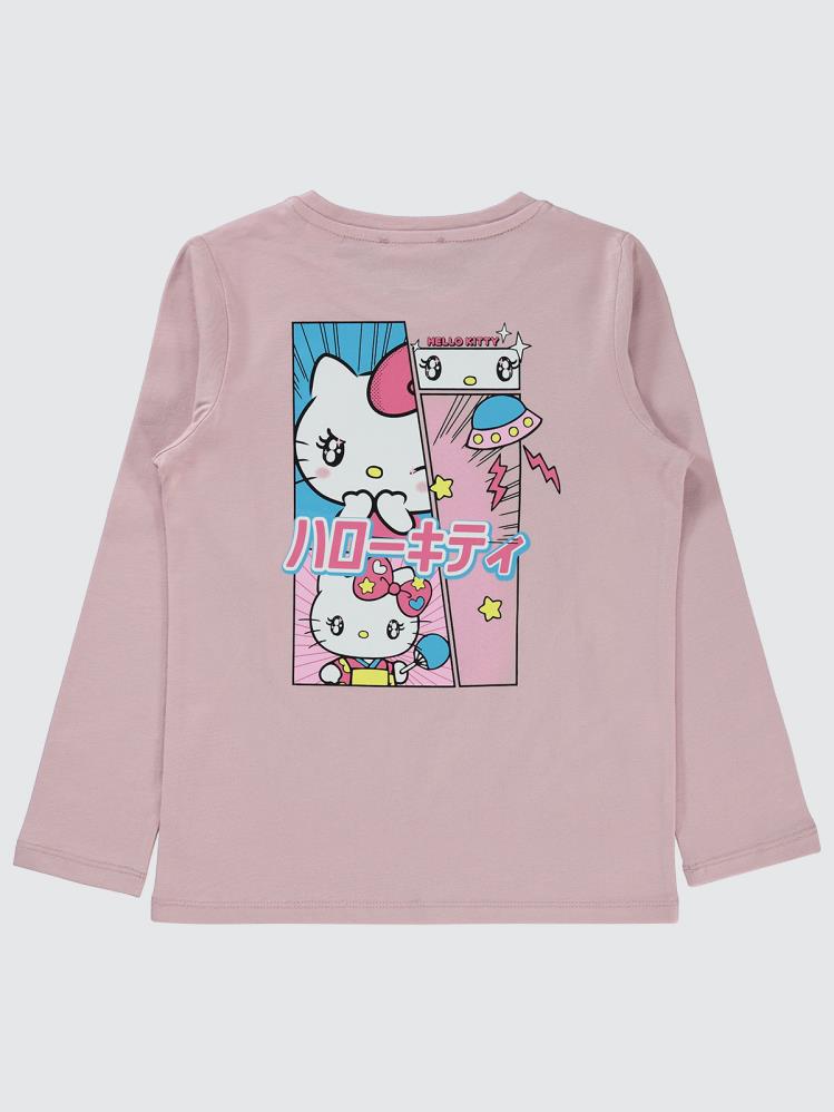 Civil Girls Sanrio Hello Kitty 6-9 Yaş Sweatshirt - Pembe