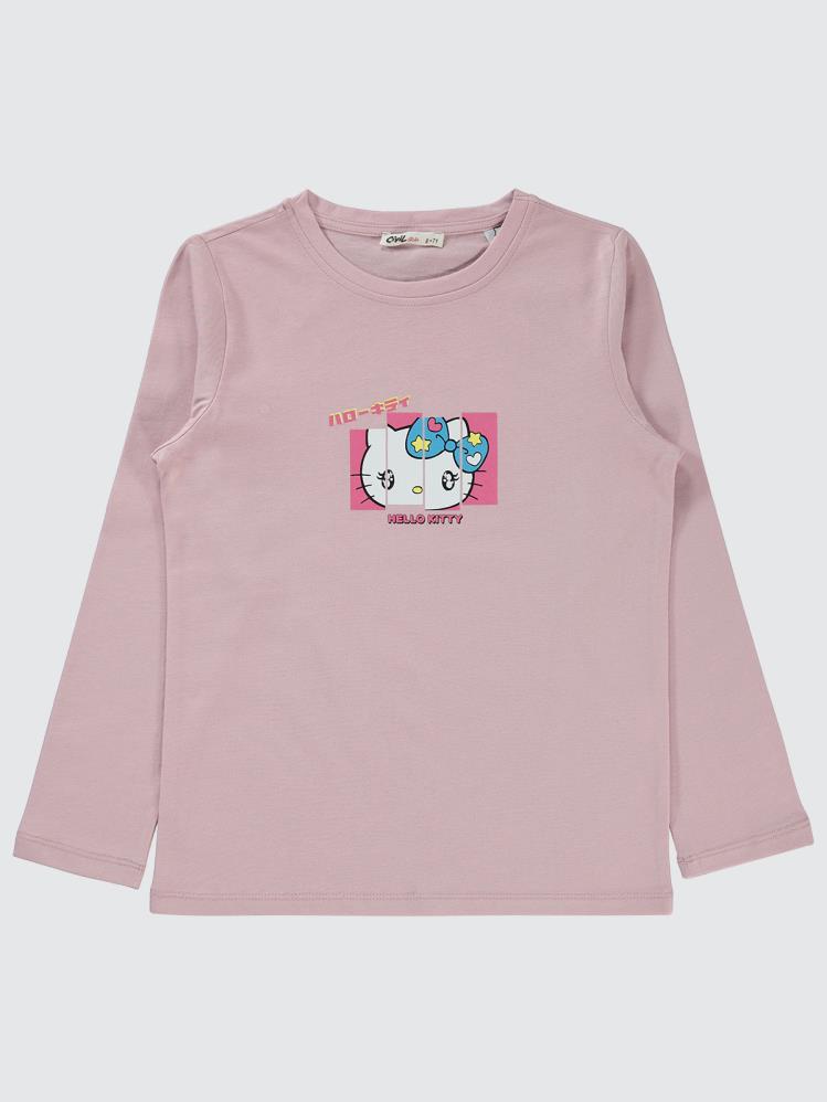 Civil Girls Sanrio Hello Kitty 6-9 Yaş Sweatshirt - Pembe