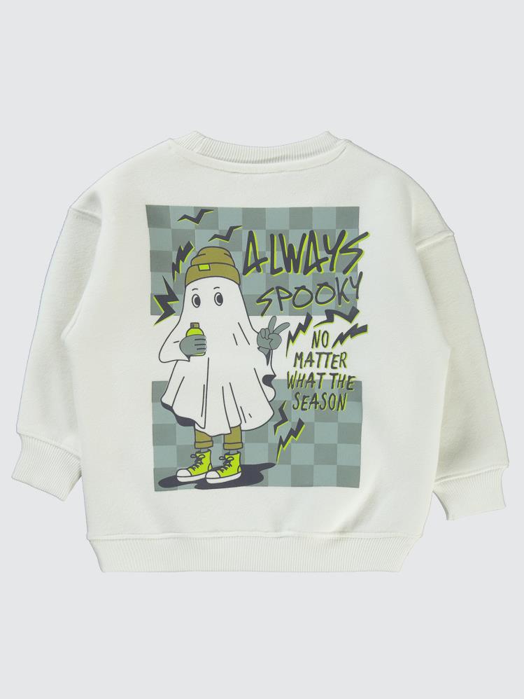 Civil Boys Dama Sweat 2-5 Yaş Sweatshirt - Beyaz