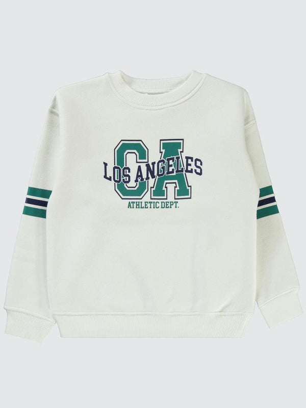 Civil Boys Los Angeles 6-9 Yaş Sweatshirt - Beyaz