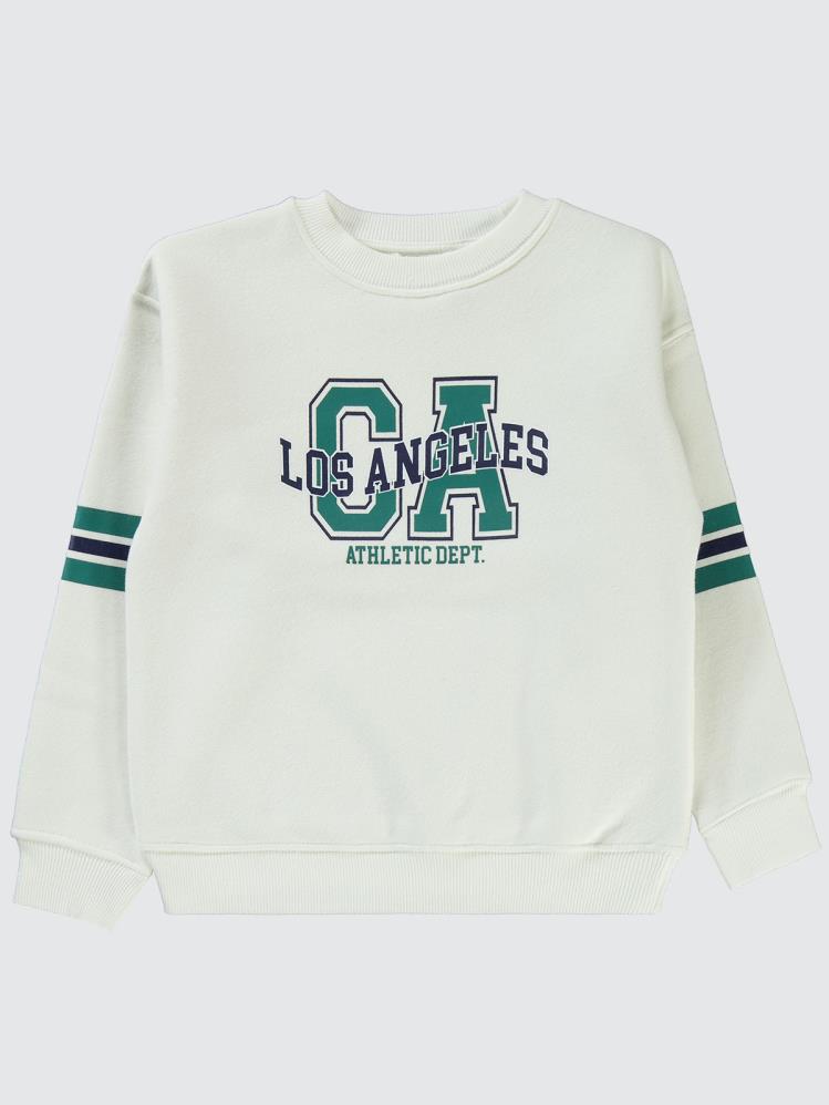 Civil Boys Los Angeles 6-9 Yaş Sweatshirt - Beyaz