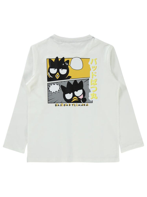 Civil Boys Sanrio Bad Badtz Maru 6-9 Yaş Sweatshirt - Ekru