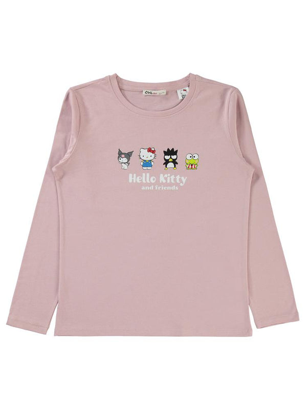Civil Girls Sanrio Hello Kitty 10-13 Yaş Sweatshirt - Pembe