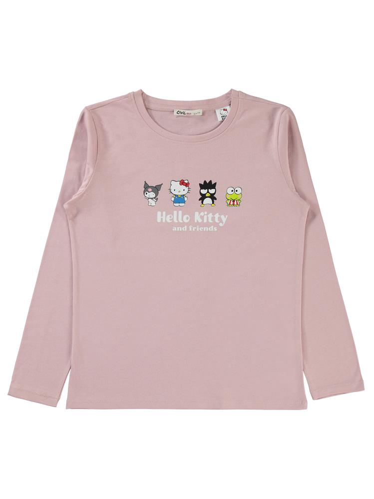 Civil Girls Sanrio Hello Kitty 10-13 Yaş Sweatshirt - Pembe