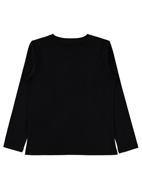 Hello Kitty 10-13 Yaş Sweatshirt - Siyah