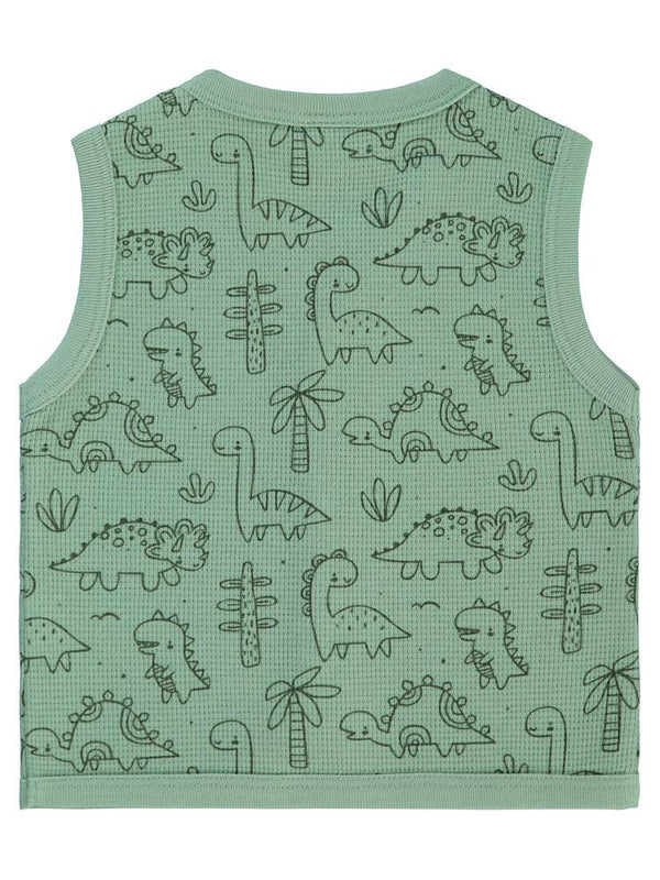 Civil Baby Dinozor Empirme 6-18 Ay Yelek - Haki