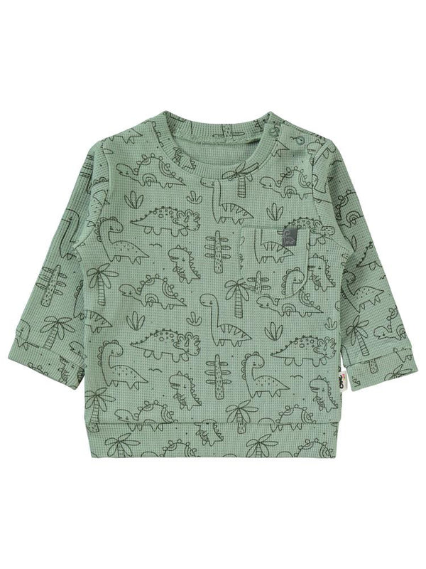 Civil Baby Dinozor Empirme 6-18 Ay Takım - Haki