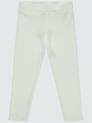 Civil Girls Uzun 10-13 Yaş Tayt - Ekru