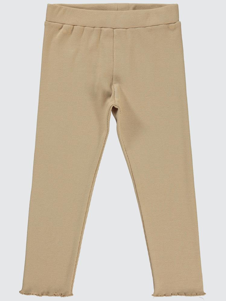 Civil Girls Uzun 10-13 Yaş Tayt - Bej