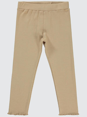 Civil Girls Uzun 10-13 Yaş Tayt - Bej