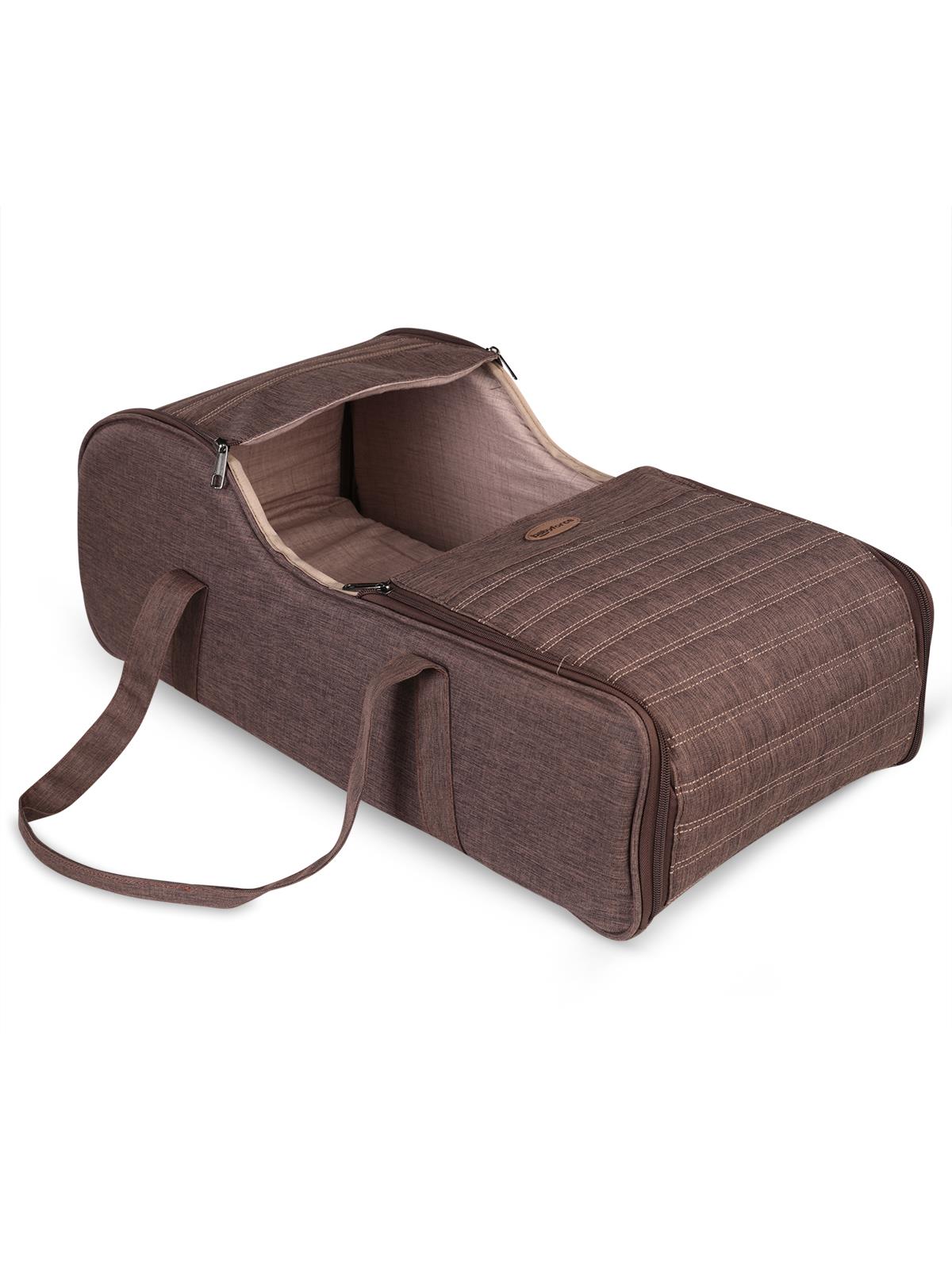Babyforce Keten Portbebe - Kahverengi