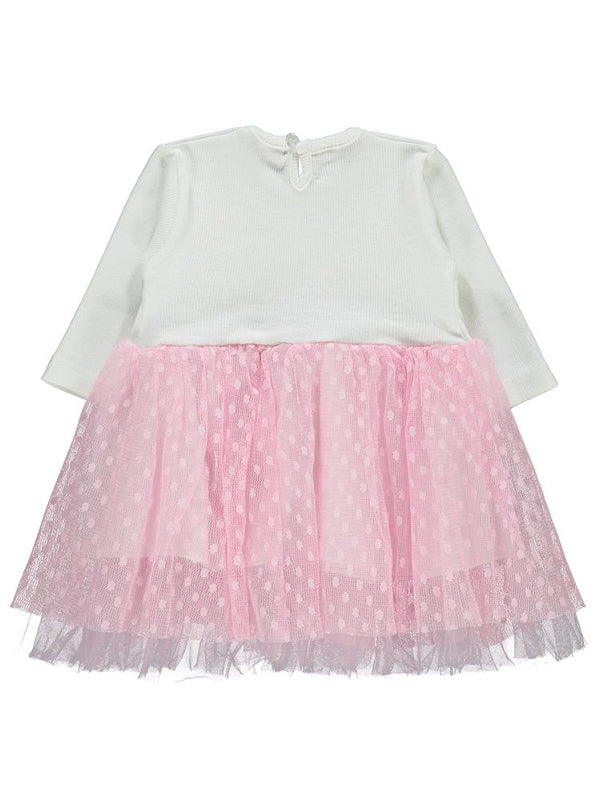 Welkin Tüllü 6-18 Ay Elbise - Pembe