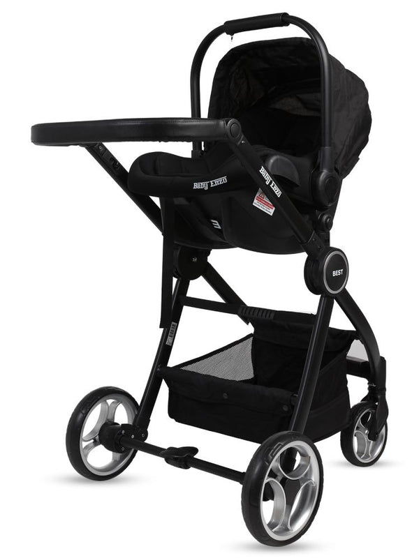 Baby Enzo Best Travel Sistem Bebek Arabası - Siyah
