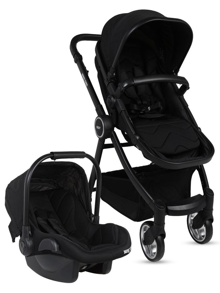 Baby Enzo Best Travel Sistem Bebek Arabası - Siyah