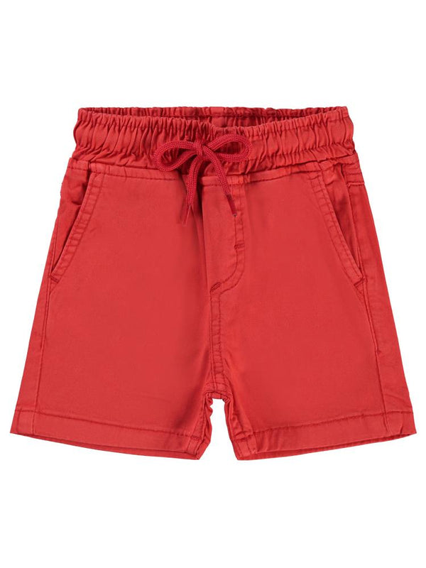 Civil Baby Bel Lastikli Filotolu 6-18 Ay Şort - Kırmızı