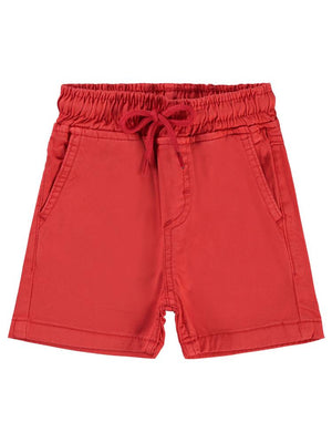 Civil Baby Bel Lastikli Filotolu 6-18 Ay Şort - Kırmızı