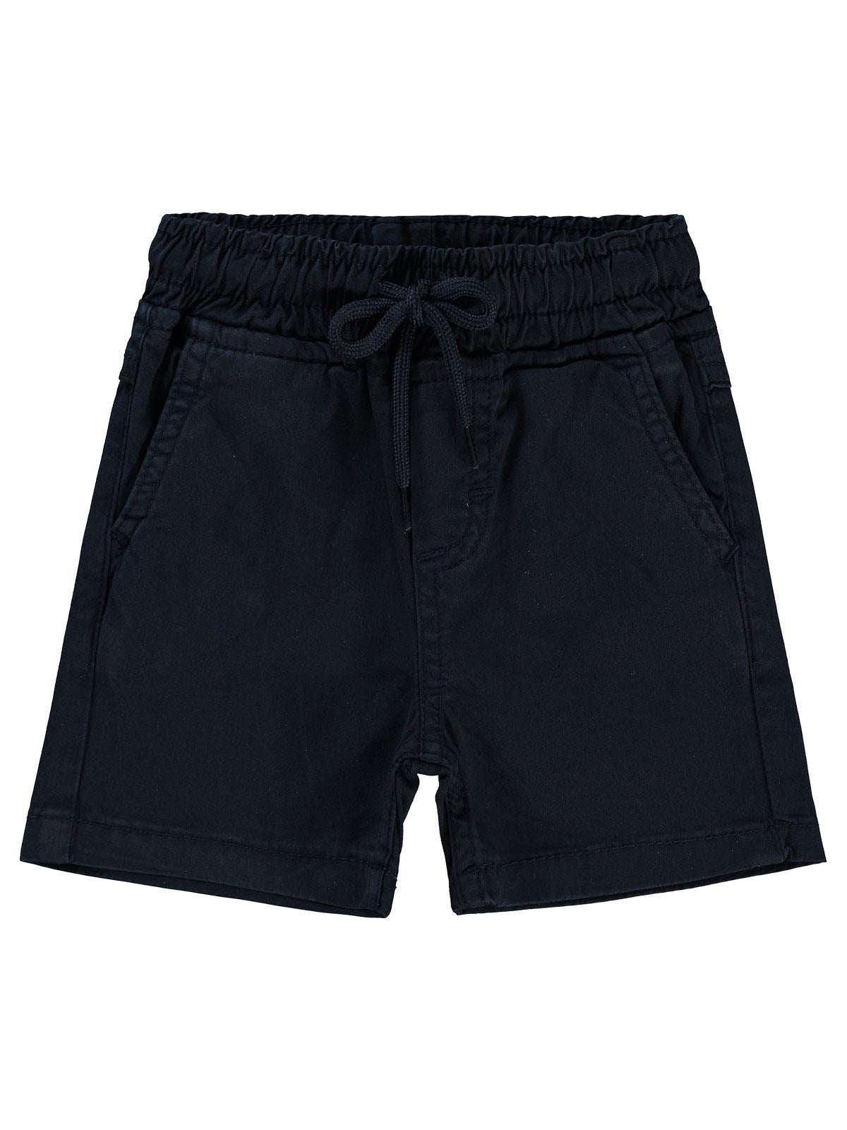 Civil Baby Bel Lastikli Filotolu 6-18 Ay Şort - Lacivert