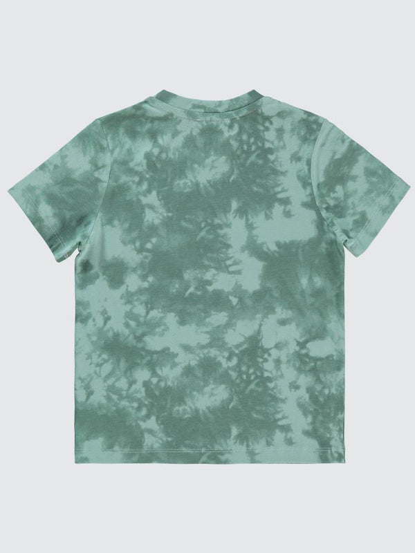 Civil Boys Batik Desenli 6-9 Yaş Tişört - Yeşil