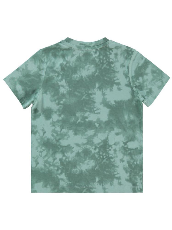 Civil Boys Batik Desenli 6-9 Yaş Tişört - Yeşil