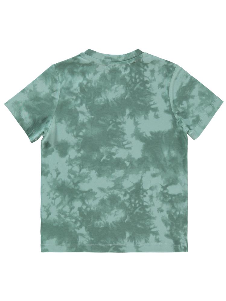 Civil Boys Batik Desenli 6-9 Yaş Tişört - Yeşil
