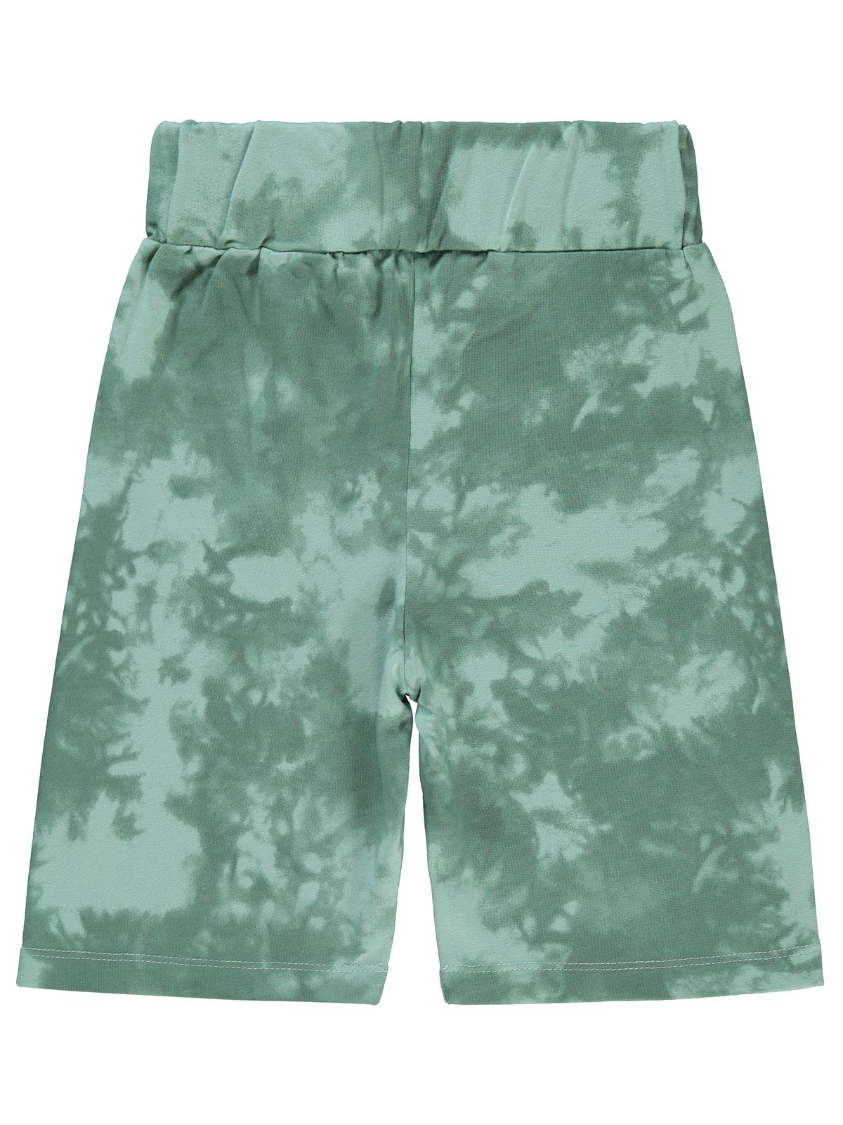 Civil Boys Batik Desenli 6-9 Yaş Şort - Yeşil