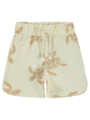 Civil Boys Kaplumbağa Baskılı 2-5 Yaş Şort - Fil Dişi