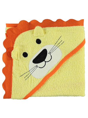 Civil Baby Aslan Nakışlı Havlu - Sarı