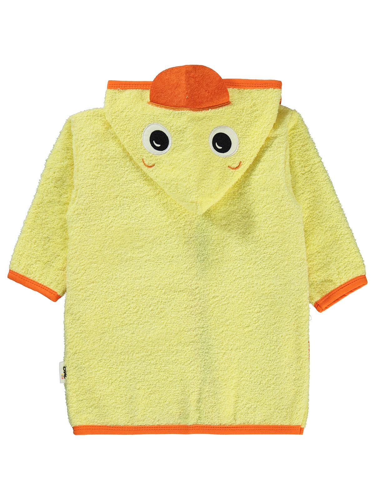 Civil Baby Ördek 0-24 Ay Bornoz - Sarı
