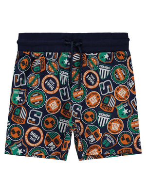 Civil Boys College Sports Empirme 6-9 Yaş Şort - Lacivert