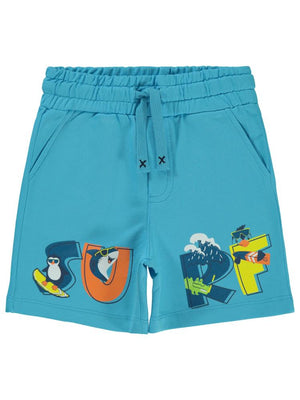 Civil Boys Surf Baskılı 2-5 Yaş Kapri - Mavi