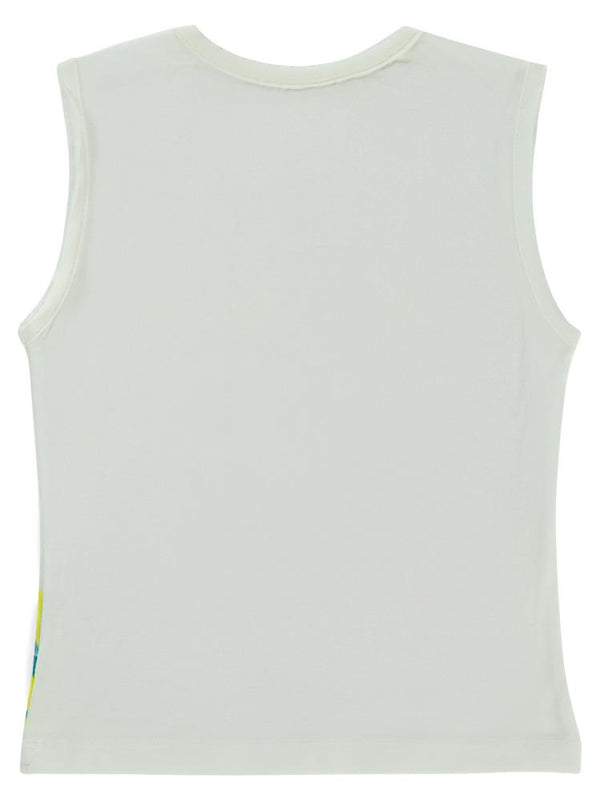 Civil Boys Gözlük Nakış Penguen Baskılı 2-5 Yaş Tişört - Ekru