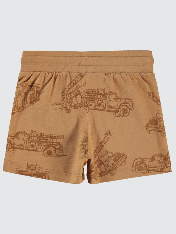 Civil Boys İtfaiye Empirme  2-5 Yaş Şort - Turuncu