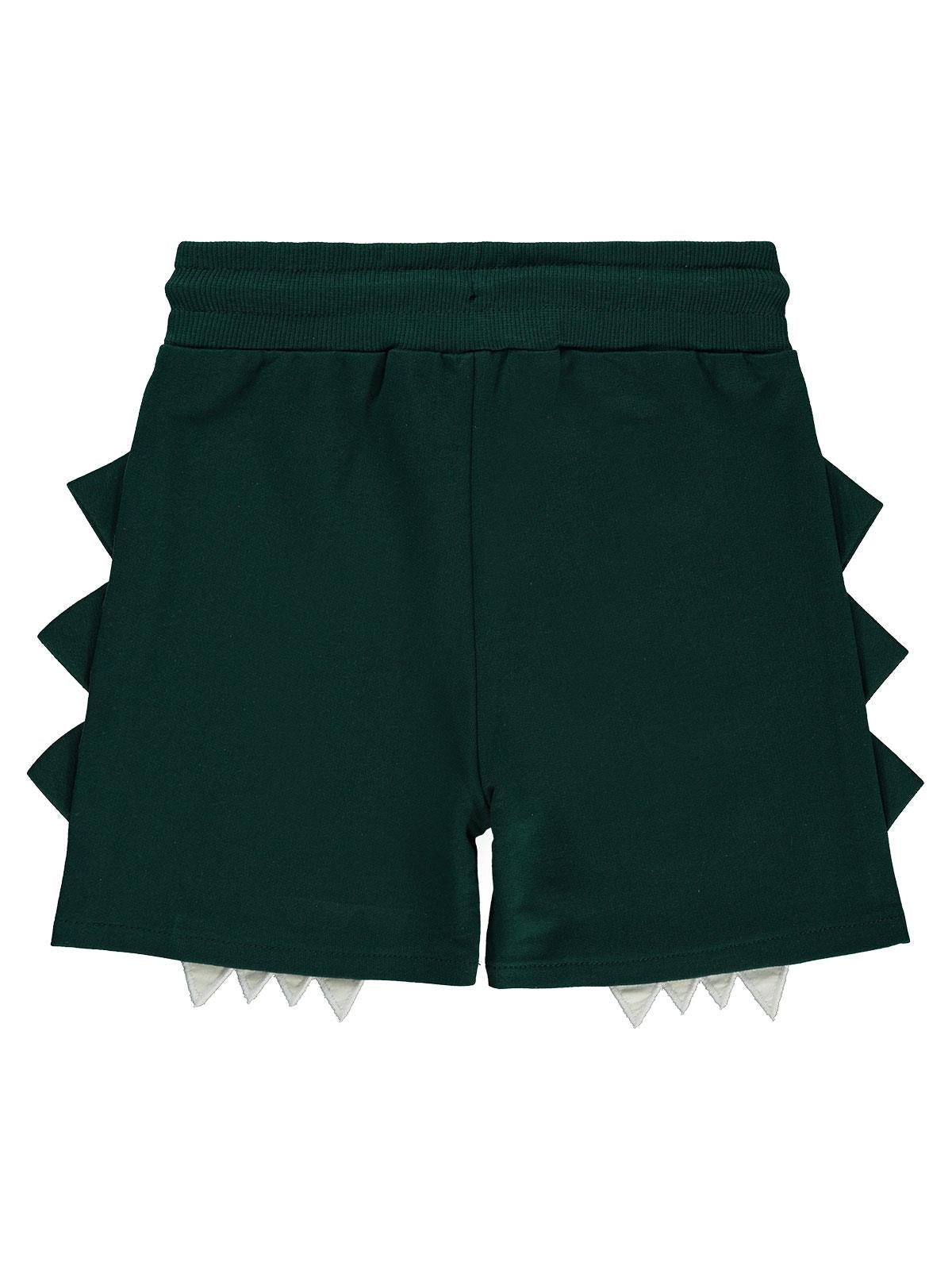 Civil Boys Dinozor Göz Baskılı 2-5 Yaş Kapri - Yeşil